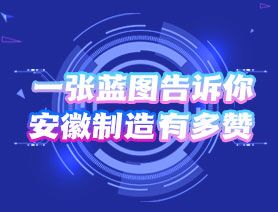 一張藍圖告訴你，安徽制造有多贊
