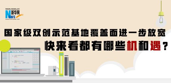 國家級(jí)雙創(chuàng)示范基地覆蓋面進(jìn)一步放寬 快來看都有哪些機(jī)和遇？