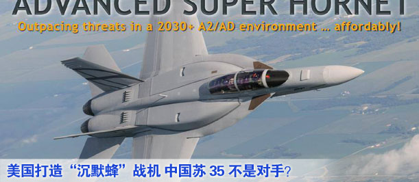美國打造“沉默蜂”戰(zhàn)機 中國蘇35不是對手？