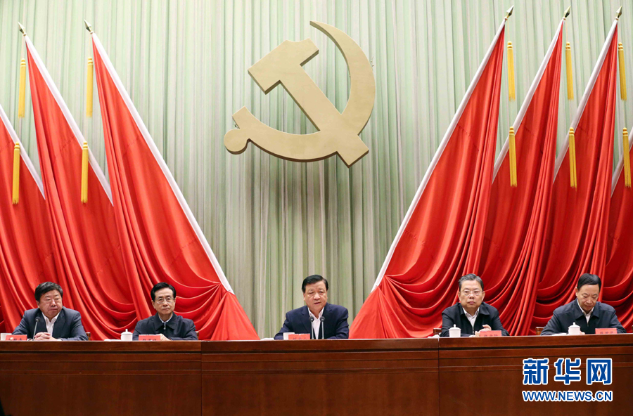 11月14日，中共中央黨校在北京舉行2016年秋季學(xué)期第二批入學(xué)學(xué)員開學(xué)典禮。中共中央政治局常委、中央黨校校長劉云山出席并講話。新華社記者 劉衛(wèi)兵 攝