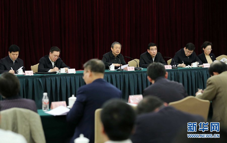 2月28日，國家新材料產(chǎn)業(yè)發(fā)展專家咨詢委員會(huì)成立大會(huì)在北京召開。中共中央政治局委員、國務(wù)院副總理、國家新材料產(chǎn)業(yè)發(fā)展領(lǐng)導(dǎo)小組組長馬凱出席會(huì)議并講話。新華社記者劉衛(wèi)兵攝 