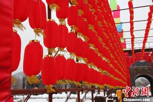 資料圖：年味兒濃郁。蒼雁 攝