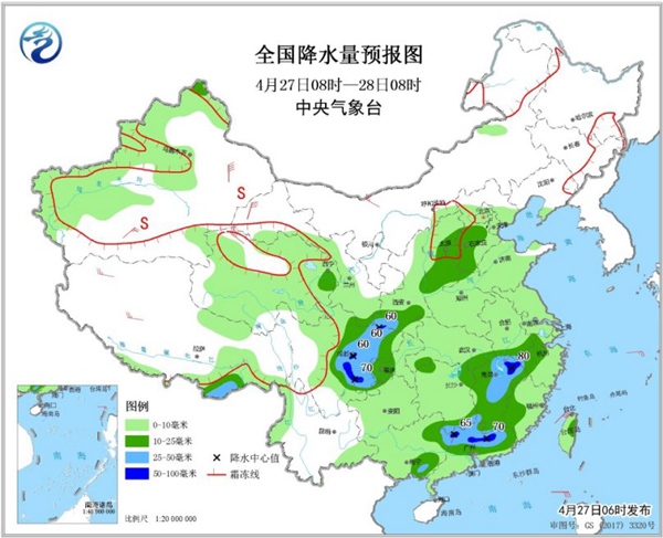 周末雨不休！南北方同迎大范圍降水