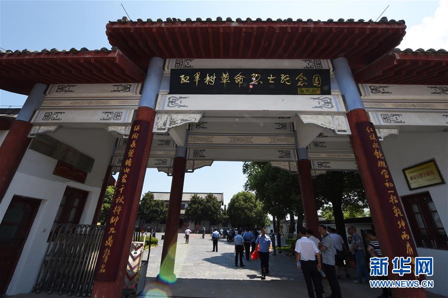 （壯麗70年·奮斗新時代——記者再走長征路·圖文互動）（4）“紅軍樹”下憶初心、守初心
