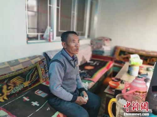 圖為黨確桑布。 謝藝觀 攝