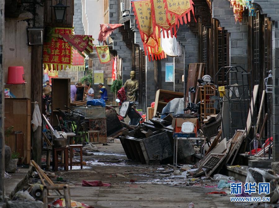 （關(guān)注“利奇馬”·圖文互動(dòng)）（2）古城洪災(zāi) 八方馳援——洪水災(zāi)害下的浙江臨?，F(xiàn)場(chǎng)目擊