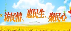 訪民情、惠民生、聚民心