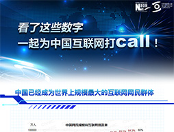 看了這些數(shù)字，一起為中國互聯(lián)網(wǎng)打call！
