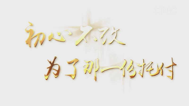 初心不改，為了那一份托付