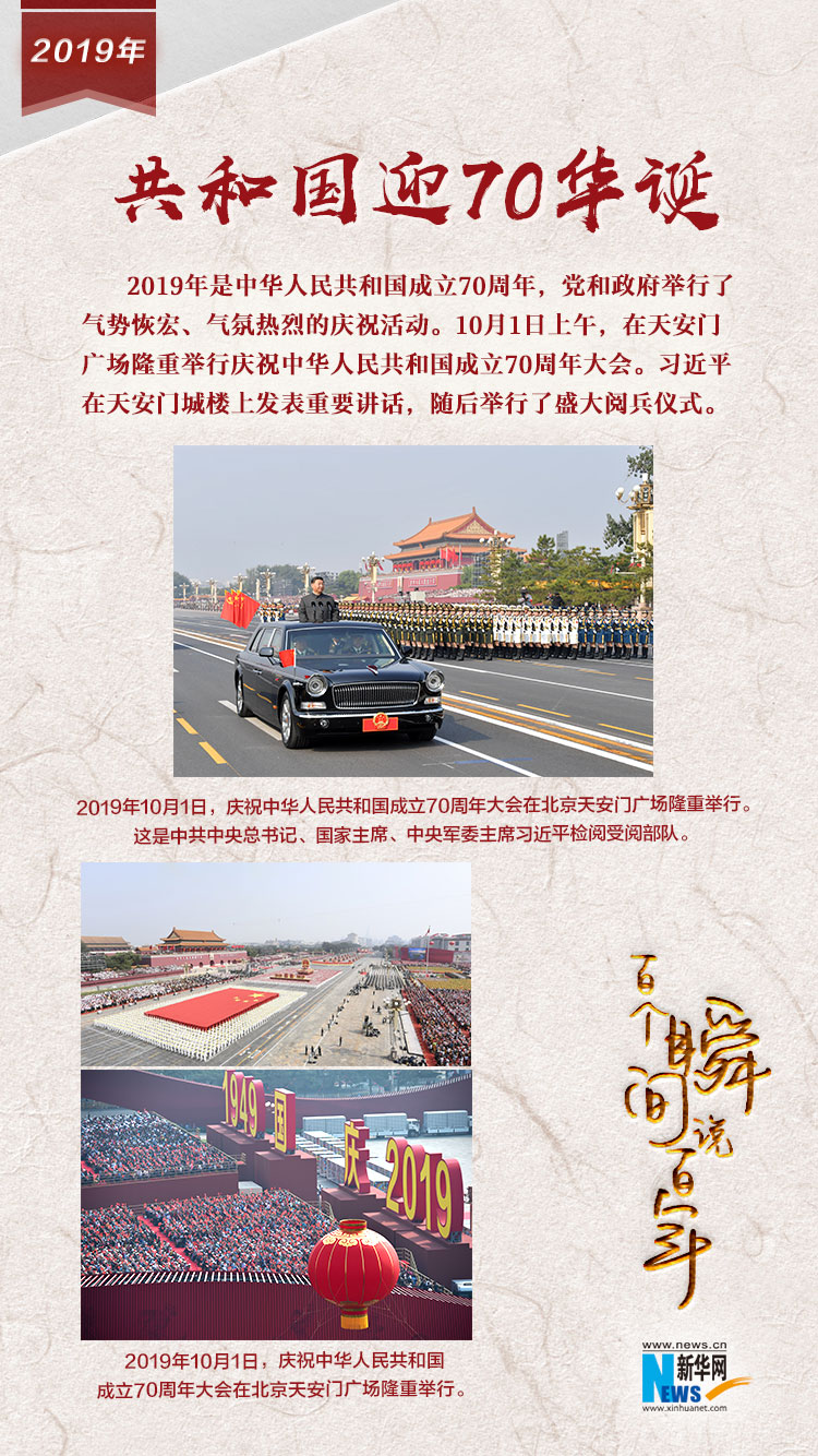 2019，共和國迎70華誕