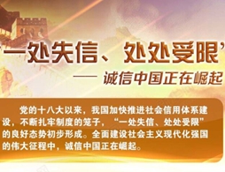圖解：“一處失信、處處受限”——誠信中國正在崛起