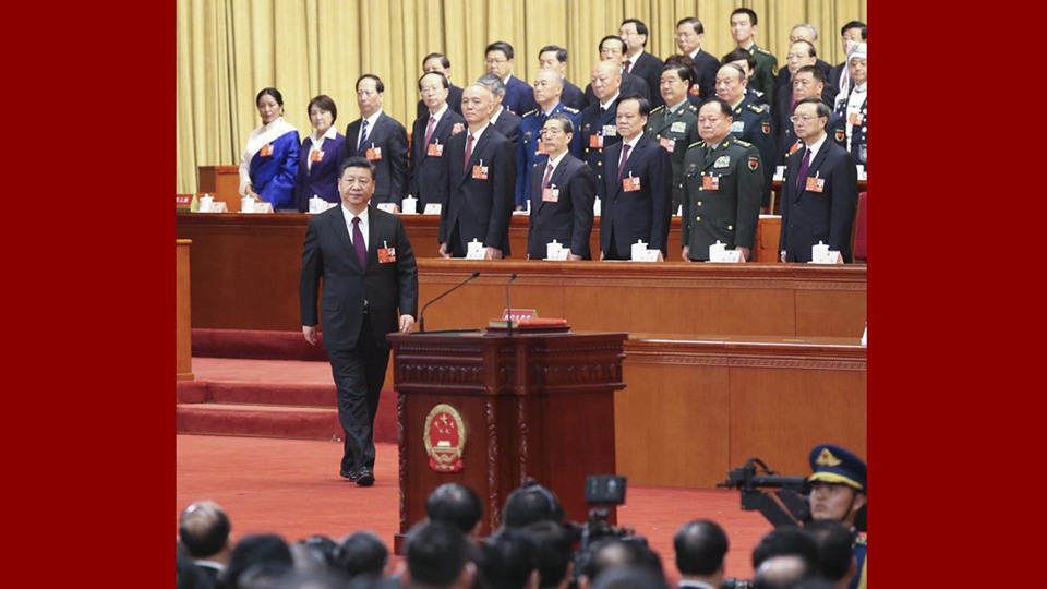 習(xí)近平當(dāng)選國(guó)家主席、中央軍委主席