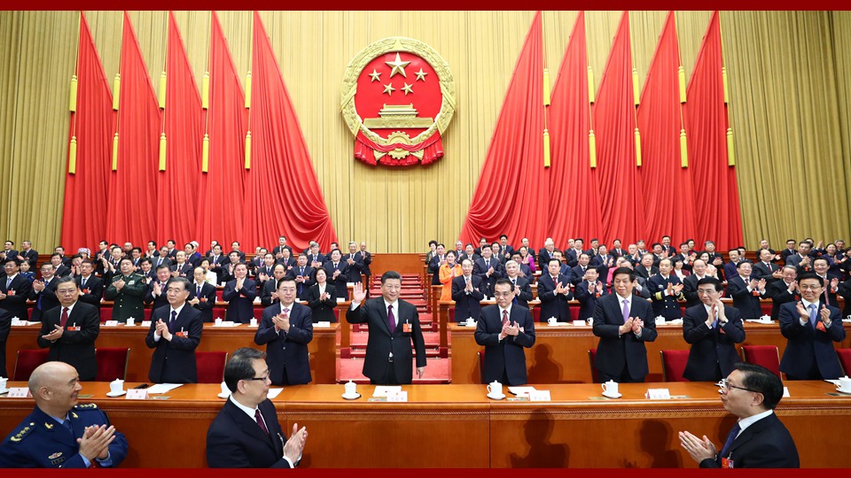 習(xí)近平當(dāng)選國(guó)家主席、中央軍委主席