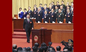 習(xí)近平當(dāng)選國(guó)家主席、中央軍委主席
