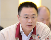 北京市建工集團總承包部工會主席、黨委副書記李長曉發(fā)言