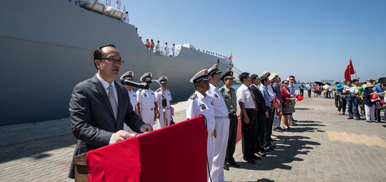 友誼、和平、交流、合作：中國海軍152艦艇編隊(duì)到訪埃及