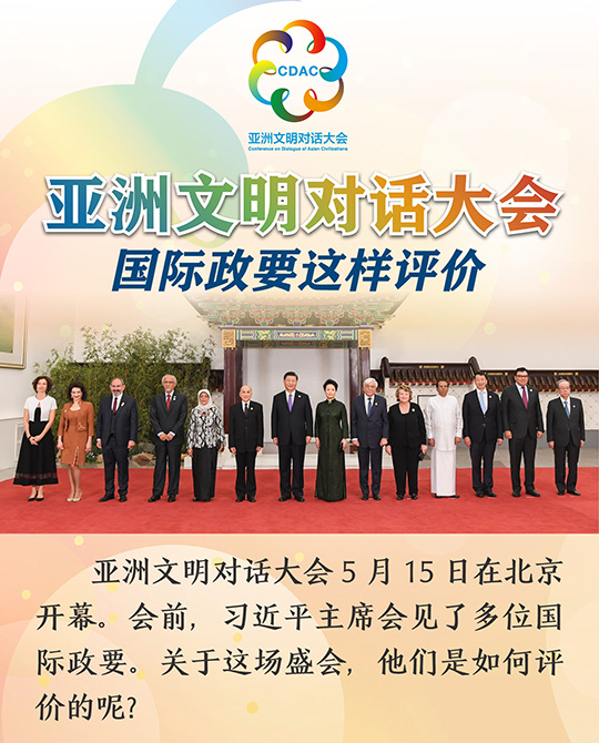 亞洲文明對話大會(huì)，國際政要這樣評價(jià)